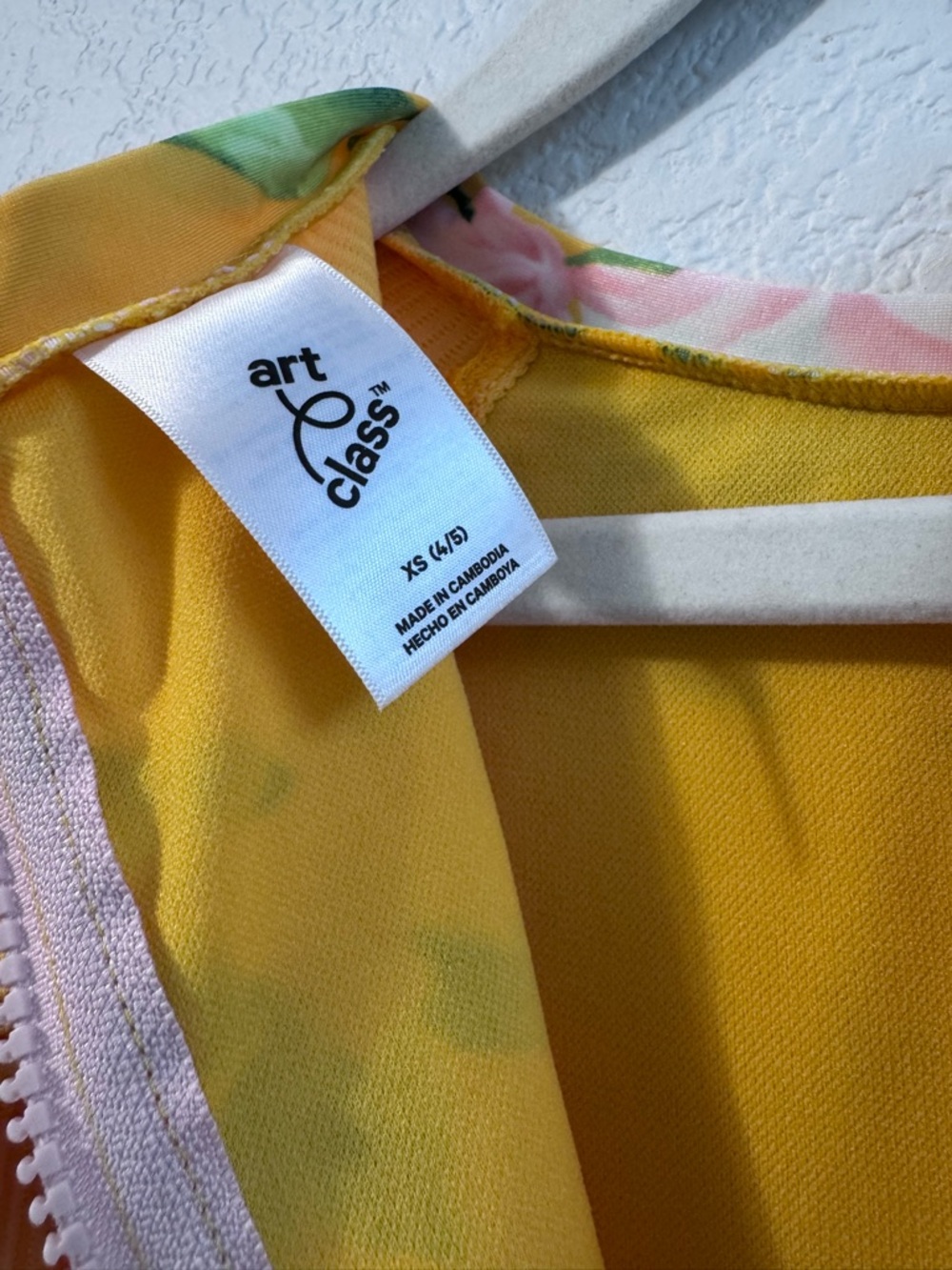 Art Class Girls Long Sleeve Rash Guard Swimsuit – Size XS (4/5) 🌸☀️ - Picture 6 of 8